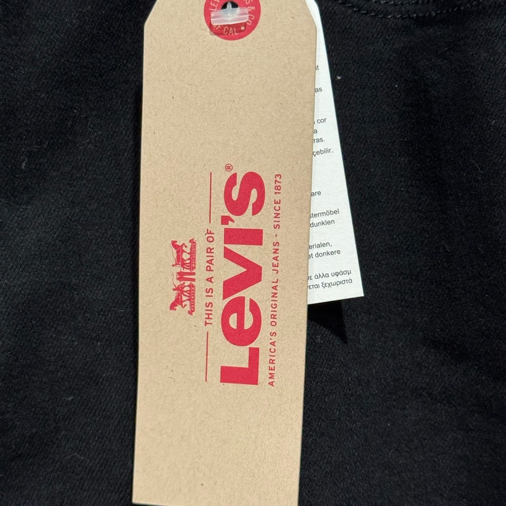 Levi's Men's Slim‎ Black Jeans size 34 - Picture 3 of 11